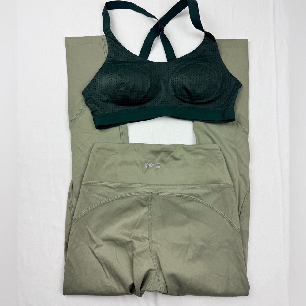 PINK Victoria's Secret bundle set leggings and sports bra